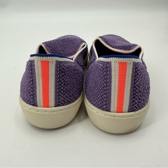 Rothy’s Amethyst Terry Slip On Sneakers Size 8.5 - Picture 7 of 8
